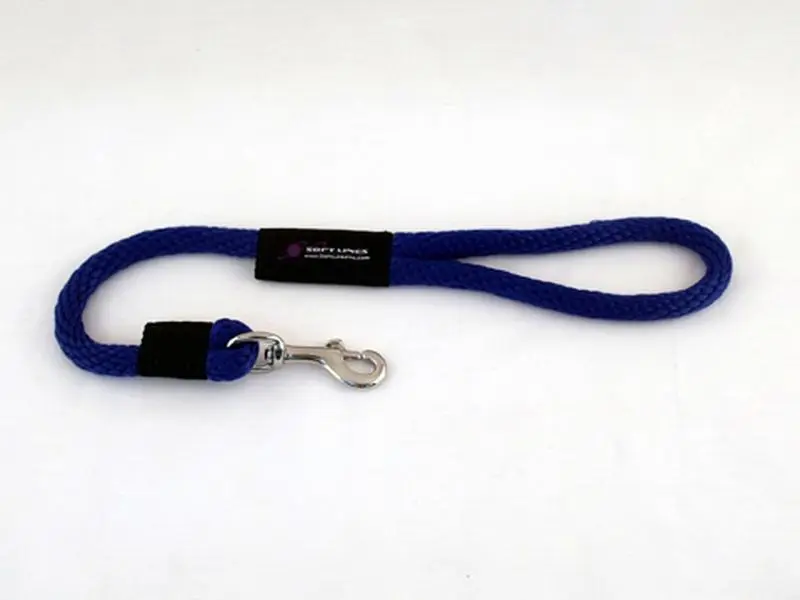 Dog Snap Leash 0.62 In. Diameter By 2 Ft. - Royal Blue