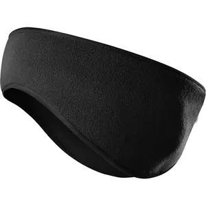 Fleece Ear Warmers for Men Women  - Winter Headband Ear Muffs Ear Covers for Cold Weather Running Cycling Ski