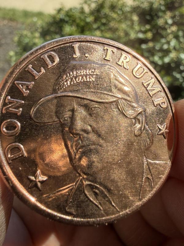 1oz Copper Donald Trump MAGA .999 Copper