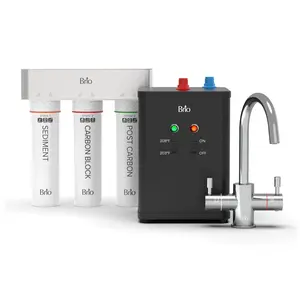 Brio 3-Stage Instant Hot Water Undersink Dispenser System – Chrome Plated