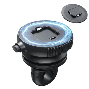 Motorcycle Mirror Phone Mount with Vibration Dampener, Anti-Theft Fit for 10-14mm Handlebars, Universal for Bike Scooter Atv, Motorcycle Phone Holder