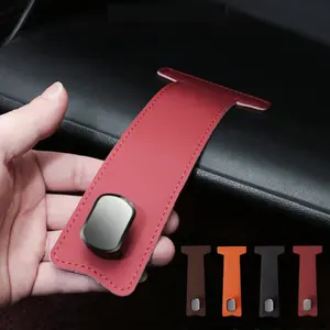 Universal Car Passenger Glove Box Hook, Aluminum Alloy Hooks for Handbags Hats, Car Interior Storage Organizer