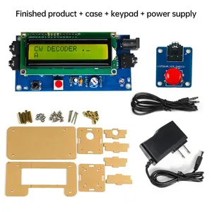 DIY  Morse Code Decoder Break Free From The Digital Age Bulk Circuit Board Wireless Transmitter Receiver DIY Welding Practice Electronic Manufacturing Kits
