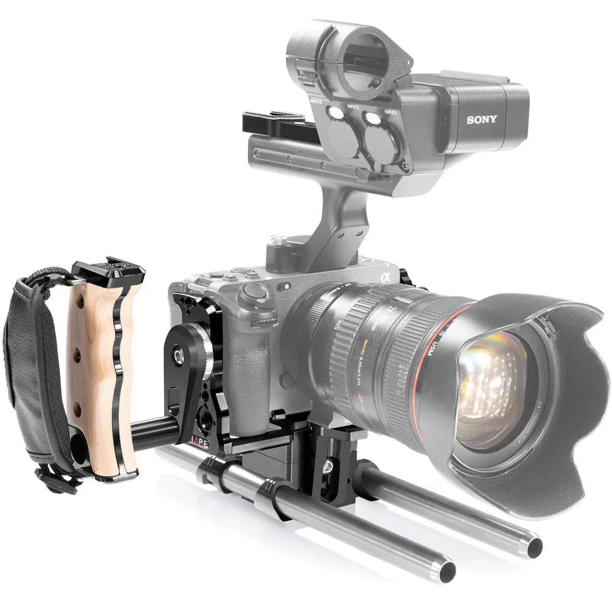 Shape Half Camera Cage and 15mm LW Rod System for Sony FX3