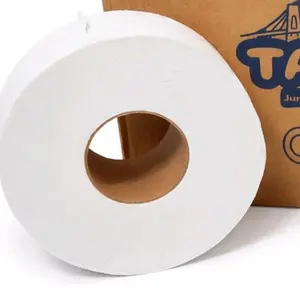 Jumbo Toilet Paper 2 Rolls Soft and Absorbent 1000 Sheets for Daily Use