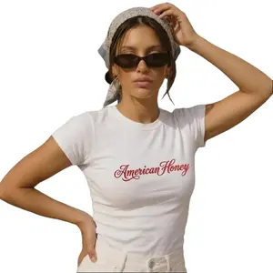American Honey T-Shirt, Y2K Baby Tee, Fourth of July Shirt