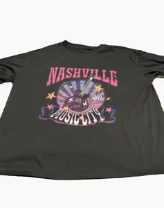 Nashville tshirt, Vintage Tshirt, Gifts For Everyone, Menswear Womenswear Streetwear Cotton Comfort