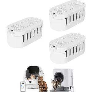 Cat Litter Box Deodorizers(3-pack) Compatible with Ellenpent ICB019 & ICB020 Automatic Litter Box