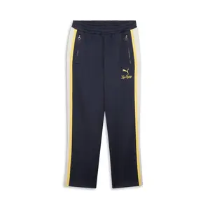 PUMA Mens T7 Bright Lights Las Vegas Relaxed Straight Pants Casual - Blue