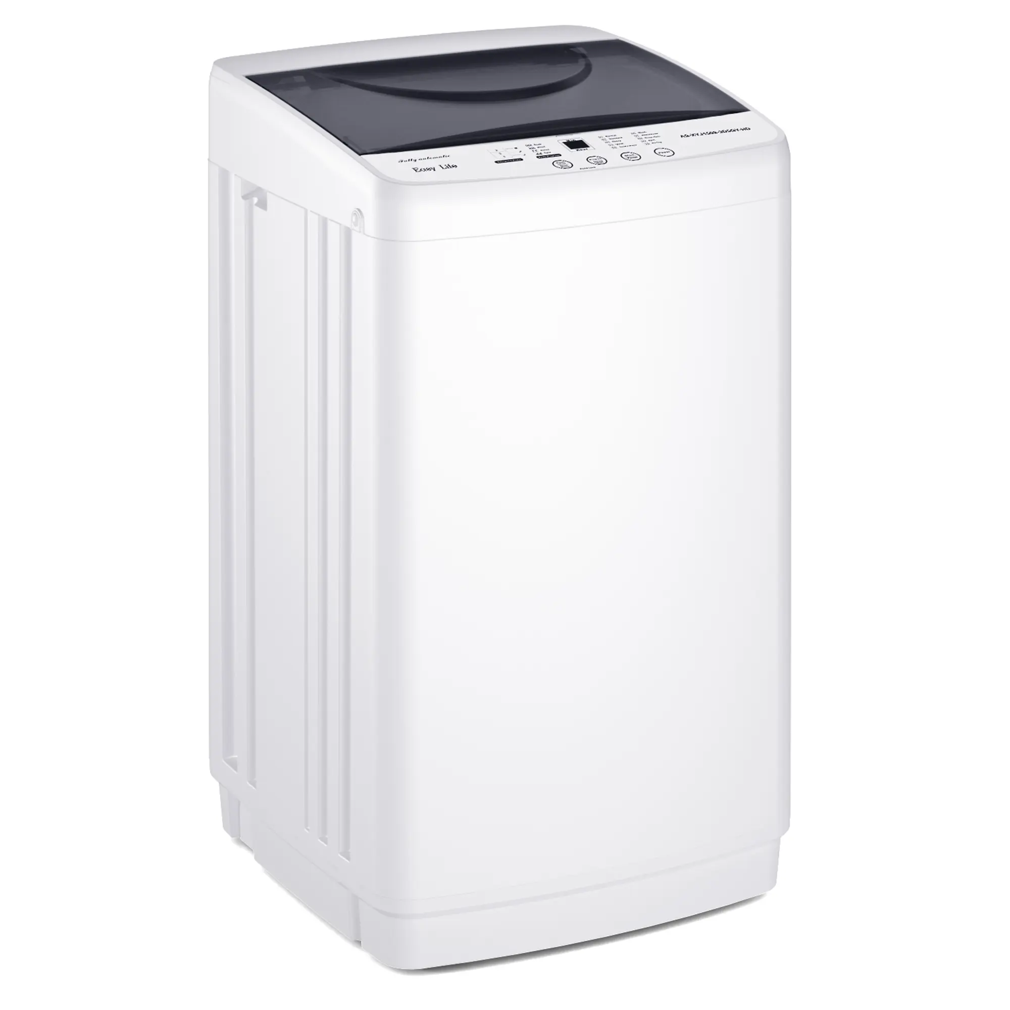 3.5kg Compact Fully Automatic Washing Machine, Top Load Mini Laundry Washer with 10 Wash Modes, Child Safety Lock, Portable Washer for RV, Apartment & Dorm