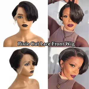 Pixie cut straight lace front wig Pixie cut straight lace front wig