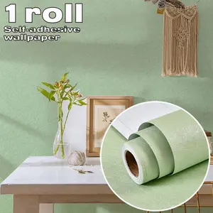 Self-Adhesive Colorful Deep Press Texture Wallpaper, Modern Simple Style, Easy Installation, Multi-Color Options, Durable Surface, DIY Decor