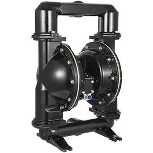 【Super Brand Day】VEVOR Air-Operated Double Diaphragm Pump, 2 inch Inlet & Outlet, Aluminum Alloy Body, 75 GPM & Max 120PSI, Nitrile Diaphragm Transfer Pump for Petroleum, Diesel, Oil and Low Viscosity Fluids,DEALS FOR YOU