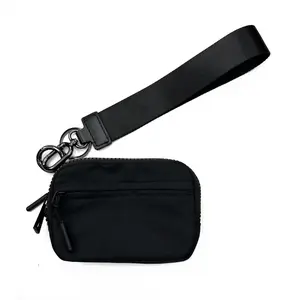 Slim Wristlet Wallet Waterproof Nylon Card Holder  Coins,Keys - Must Have Women's EDC| TikTok Made Me Buy It!,UU