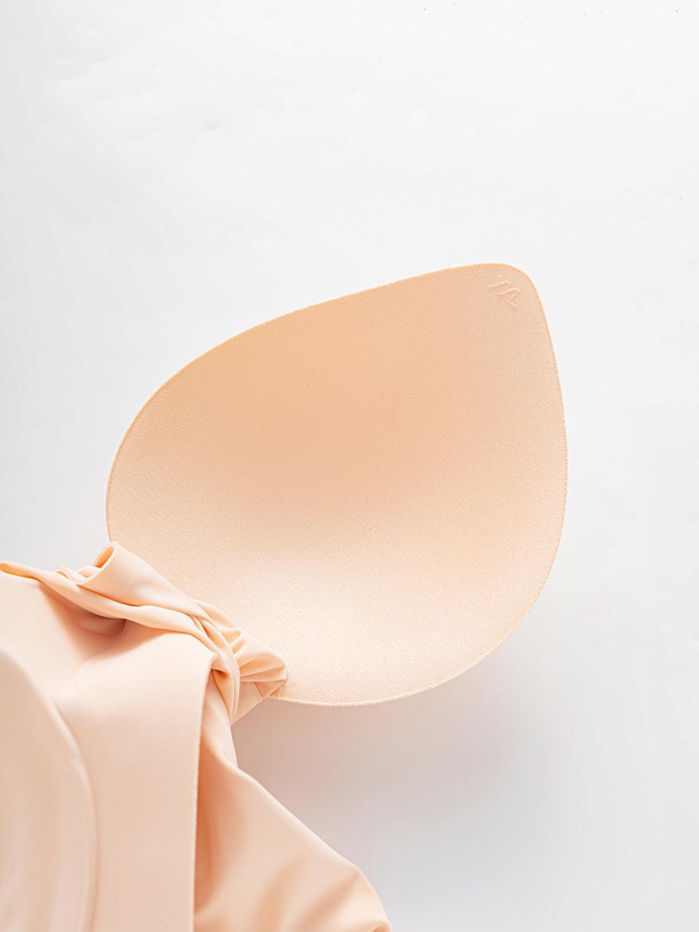 Quietlake Women's Solid Wireless Bra, Comfortable Breathable Push Up Bra, Soft and Lightweight Lingerie for All Seasons