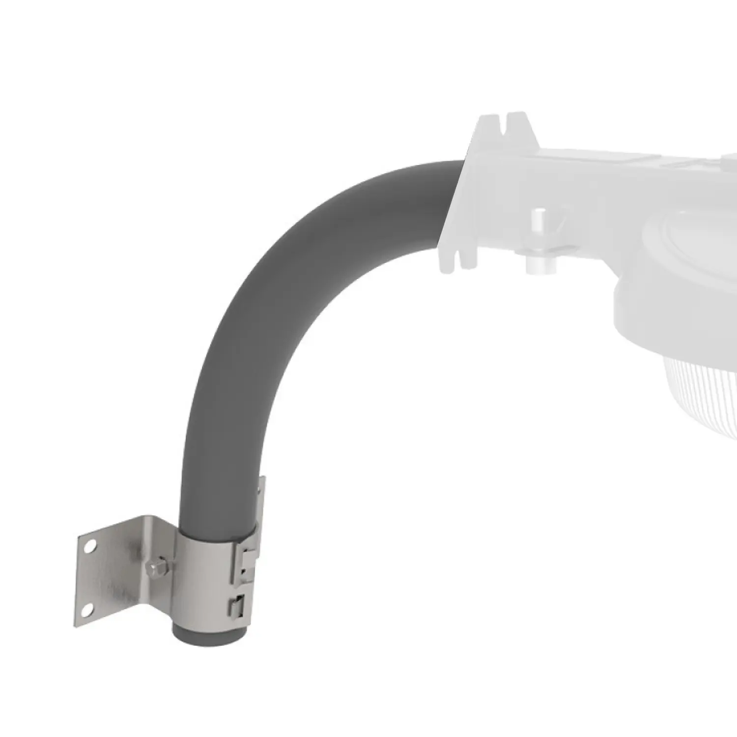 Wall Mounting Arm Kit for Black LED Barn Light - Includes All Needed Components, Compatible with Light Bulbs