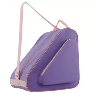 Roller Skate Bag for Ice, Inline, Quad Skates - Durable Oxford Cloth Skate Storage Bag with Shoulder Strap, Breathable & Portable for Kids & Adults, Ideal for Rink, Outdoor Skating & Travel