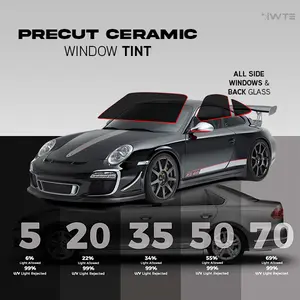 Pre-cut Customized Ceramic Window Tint Kit High Performance for All vehicle Side and Back Windows