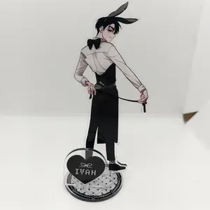 Anime ALIEN STAGE Keychains Pendant Car Key Chain Acrylic Stand MIZI SUA TILL IVAN HYUNA LUKA Fans Gifts Cosplay Accessories