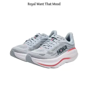 Premium Light Grey Performance Trainers, Stretchable Breathable Mesh Construction, Ultra-Cushioned Rocker Sole, Contrast Pink Tonal Details, Versatile Footwear for Running, Gym & Casual Outfits