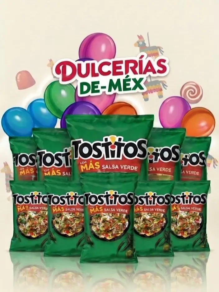 10 pack Tostitos sabor salsa verde 10 pack Tostitos sabor salsa verde