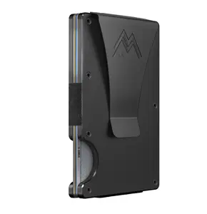Minimalist Wallet for Men - Slim RFID Wallet I Scratch Resistant, Credit Card Holder & Money Clip, Easily Removable Money & Cards, Mens Wallets minimalist wallet