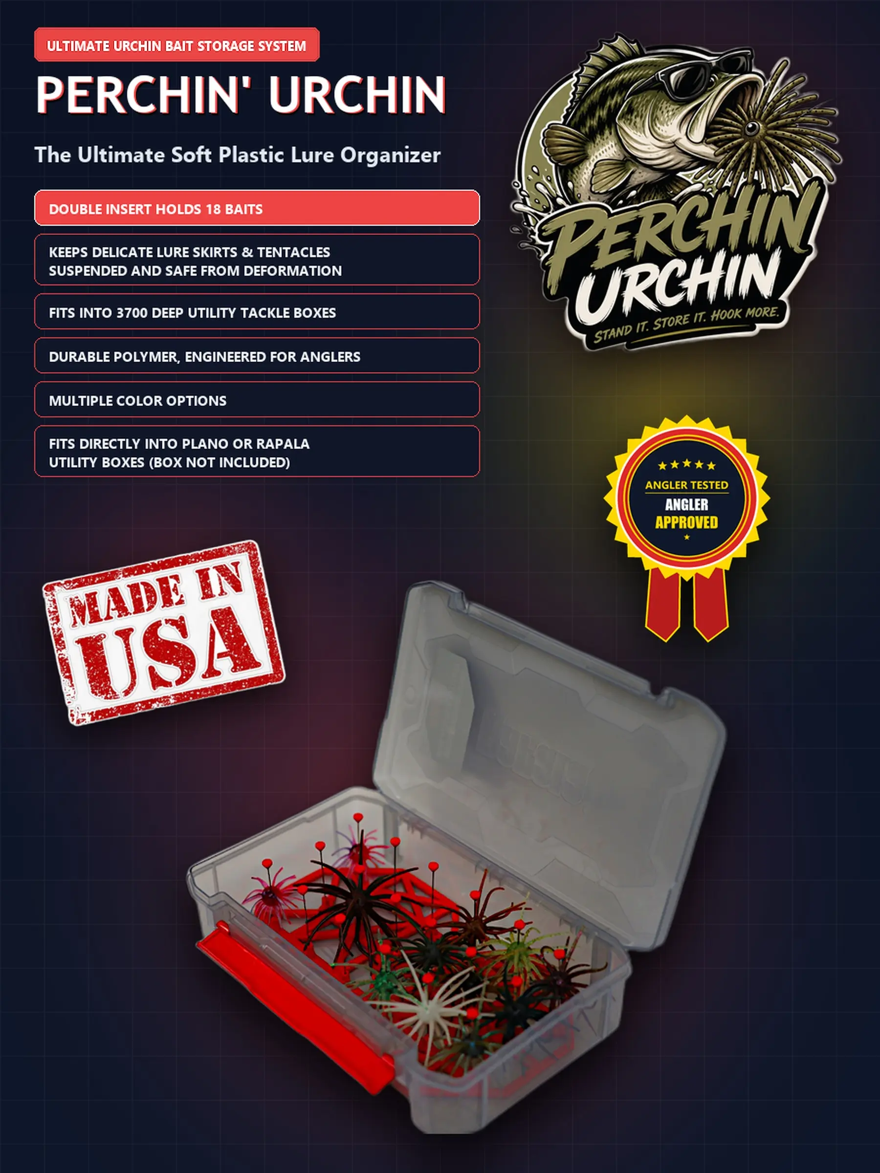 Coike Bait Storage Insert