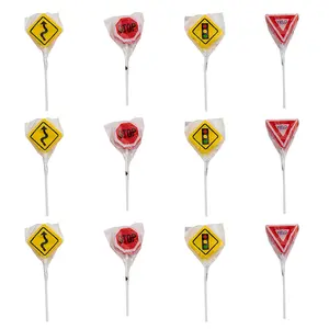 Street Sign Lollipops - 12 Pc.