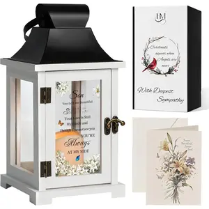 Memorial Gifts for Loss of Son, Memorial Lantern Loss of Son Sympathy Gifts, Bereavement Gifts in Memory of Loved