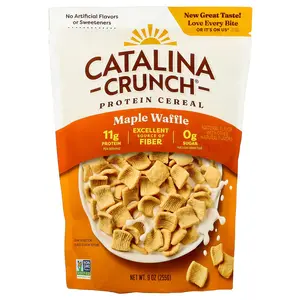Catalina Crunch Protein Cereal, Maple Waffle, 9 oz (255 g) Catalina Crunch Protein Cereal, Maple Waffle, 9 oz (255 g)