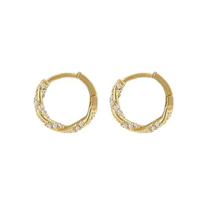 14mm Small Hoop Earrings for Women