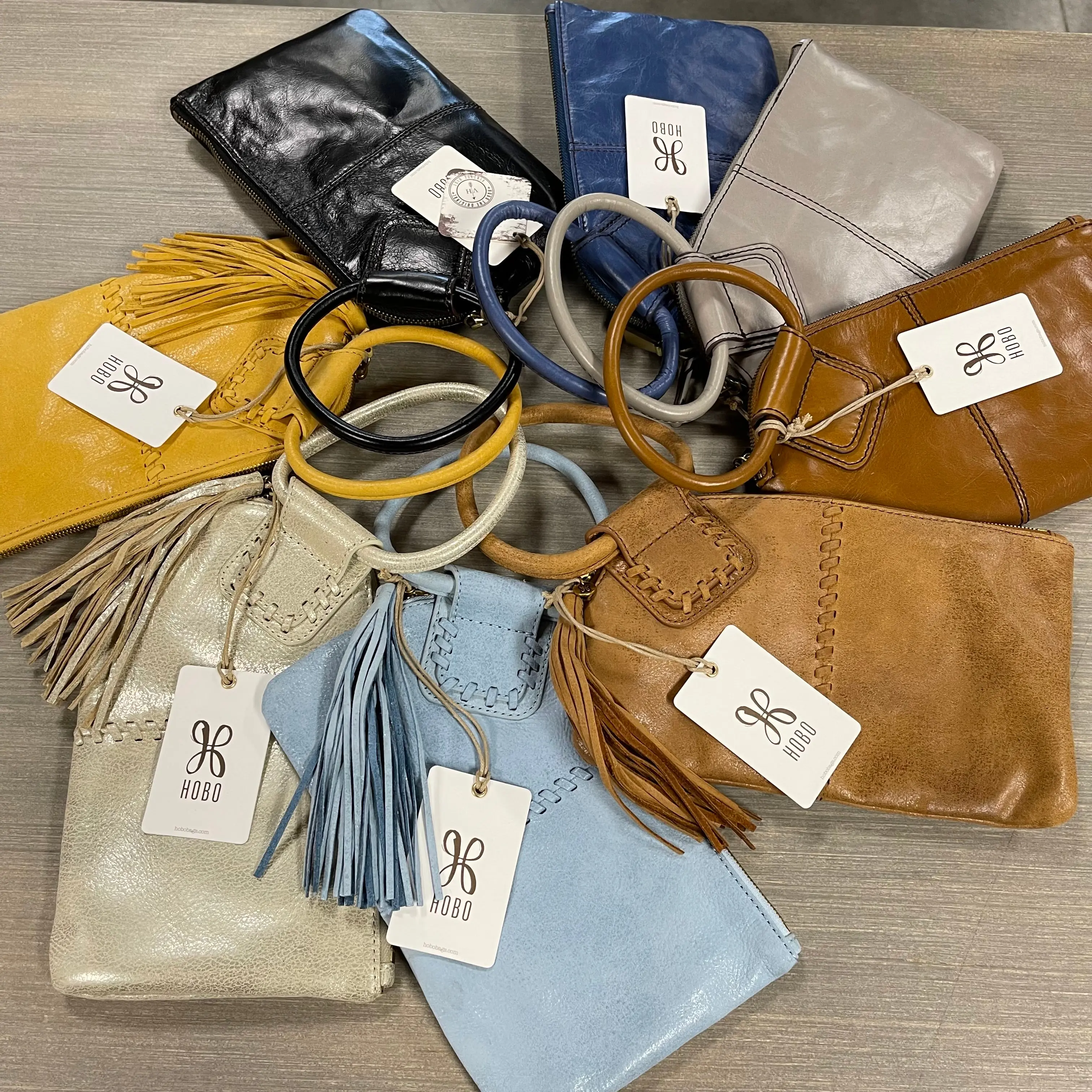 Hobo Sable Wristlet Clutch