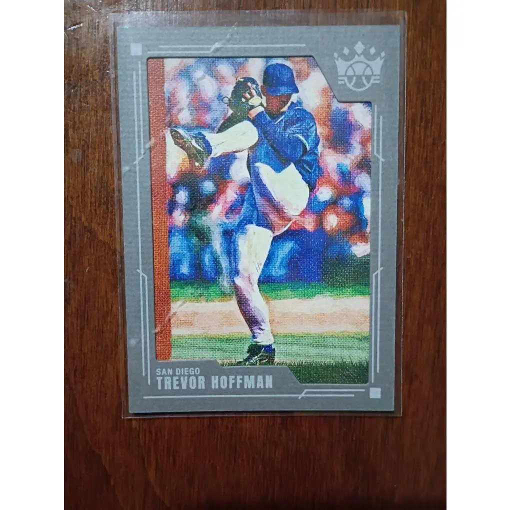 Diamond Kings 2022 Trevor Hoffman Silver Border Baseball Card San Diego Edition