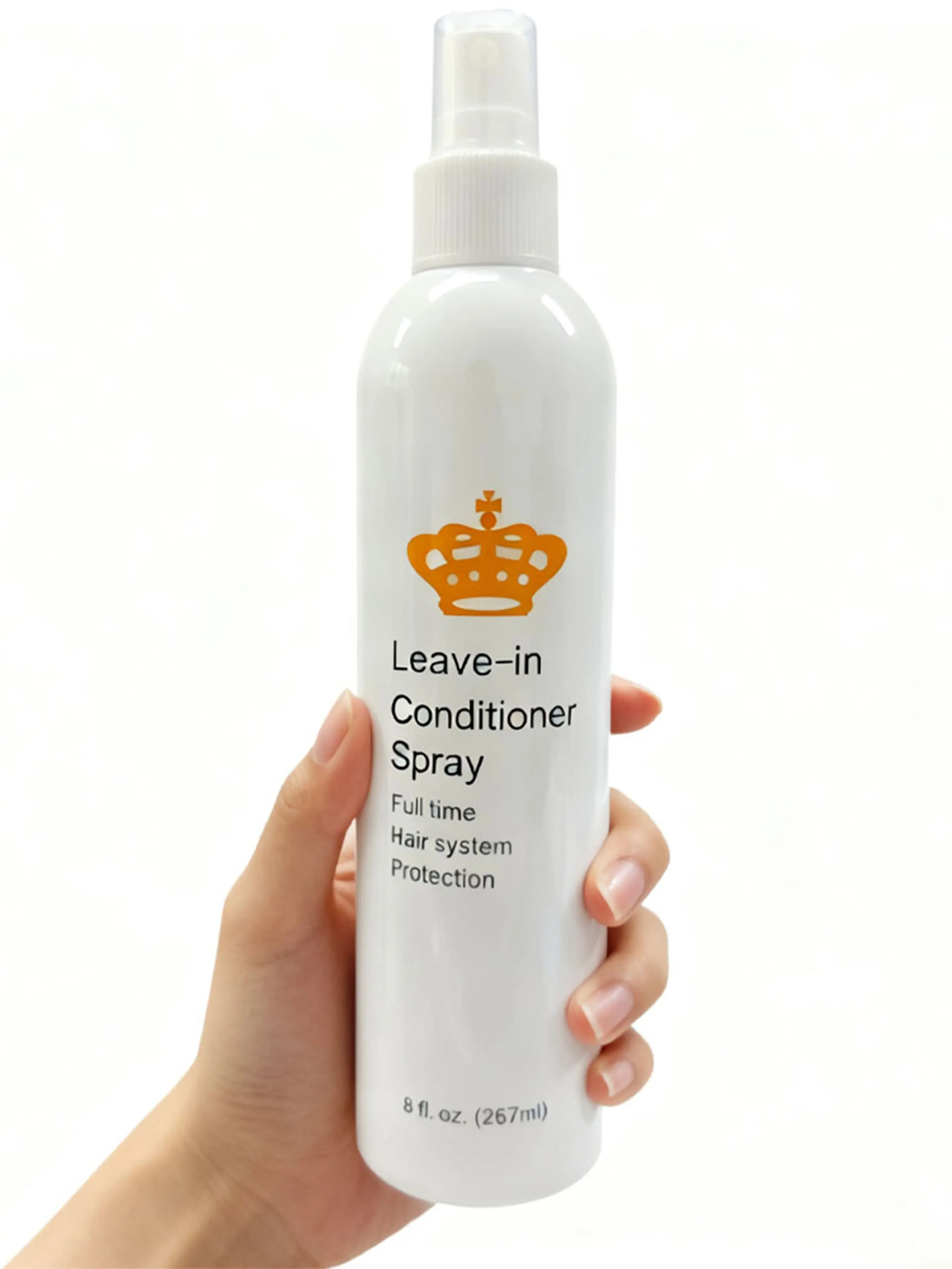 267ML Wig Care Spray Haircare Hair Products for Smoothness, Lightweight Frizz Control, Prevents Frizz, Large Bottle, Long-Lasting Formula for Synthetic and Human Hair Wigs