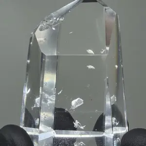 Superb Super Clear High Grade Polished 2.1” Clear Quartz TOWER Specimen Natural Polished Crystal Reiki Decor Ornaments
