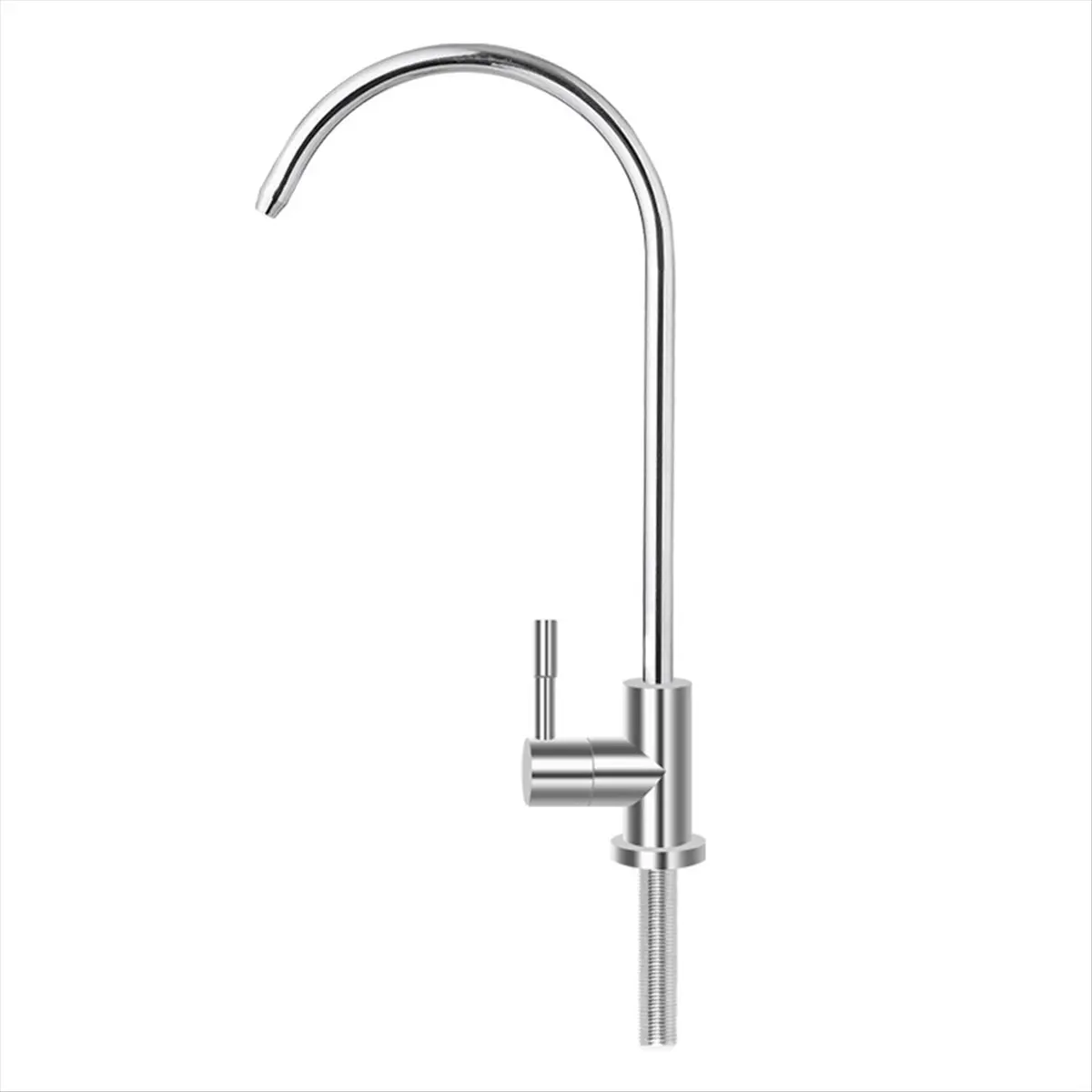 1/4inch Kitchen Sink Faucet Tap Chrome Reverse Osmosis Drinking Water Filter Rotation Faucet Fast Connection