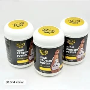 Big Wes Protein Powder Blend - Vanilla, Chocolate & Strawberry Flavors supplement  Drink