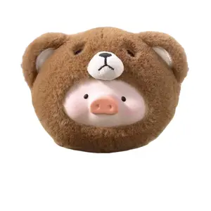 LULU THE PIGGY Animal Party Series Plush Silicone Earphone Bag Blind Box