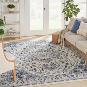 Nourison Passion Center Medallion Indoor Rug