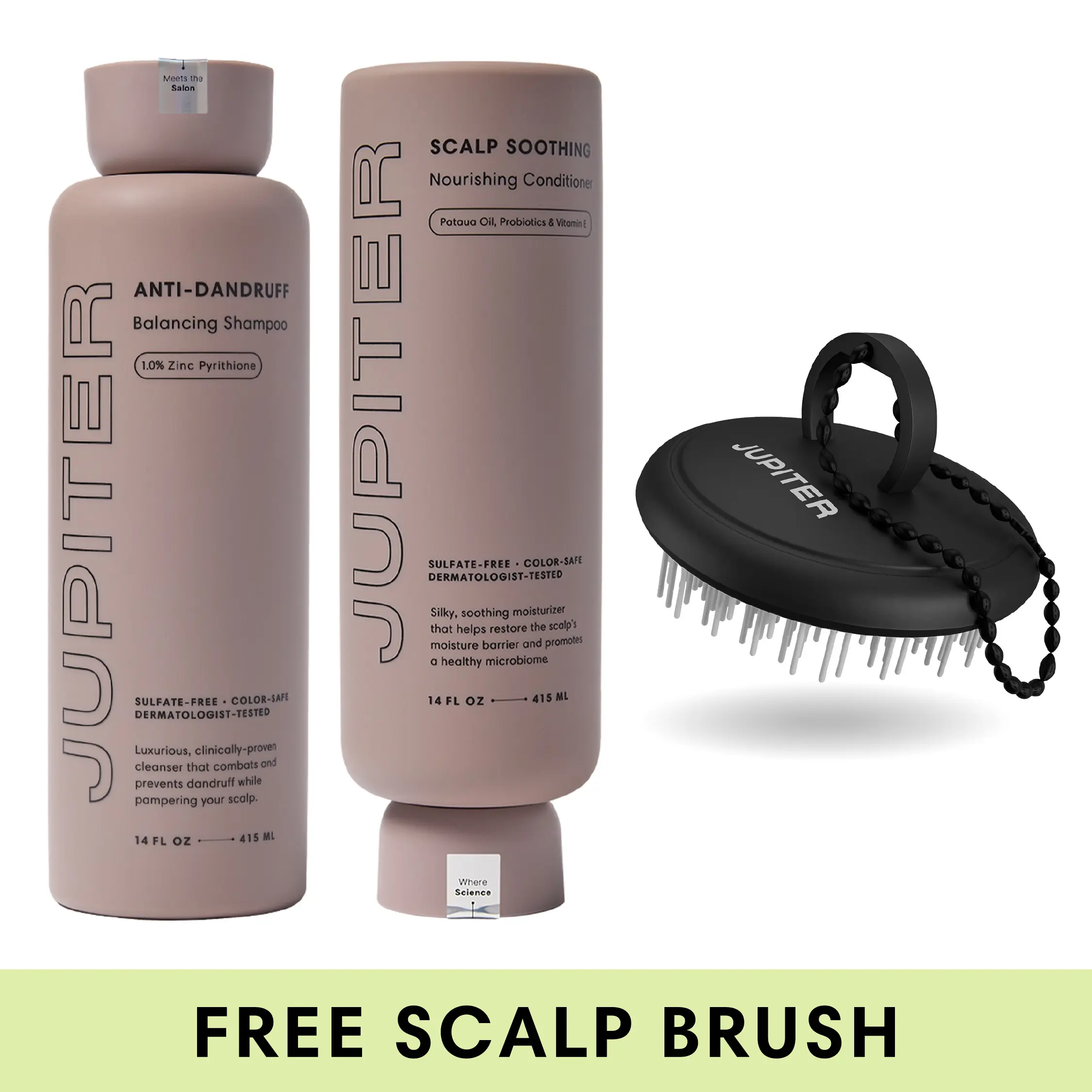 Flake Free Duo + FREE Scalp Brush - 14 oz set