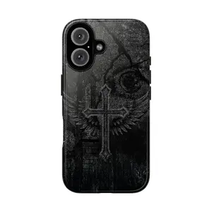 "VIGIL" Gothic Grunge Case | Distressed Alt-Streetwear Tough Cover