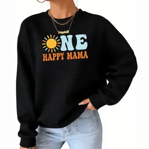 One Happy Mama First Birthday Sweatshirt – Cozy Long Sleeve Top