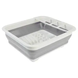 Joy Mangano Joy CleanBoss Collapsible Dish Rack Drying Sink System Joy Mangano Joy CleanBoss Collapsible Dish Rack Drying Sink System