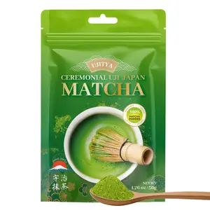 Janpanese UJI Matcha Powder 30g 50g Bag Ceremonial Grade Green Tea Powder Beverage Cafe Style Latte Healthy Beverage Green Tea