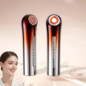 Facial Contour Beauty Tool, 1 Box LED Light Facial Massager, Facial Beauty Instrument, Professional Facial Skin Care Tool for Women