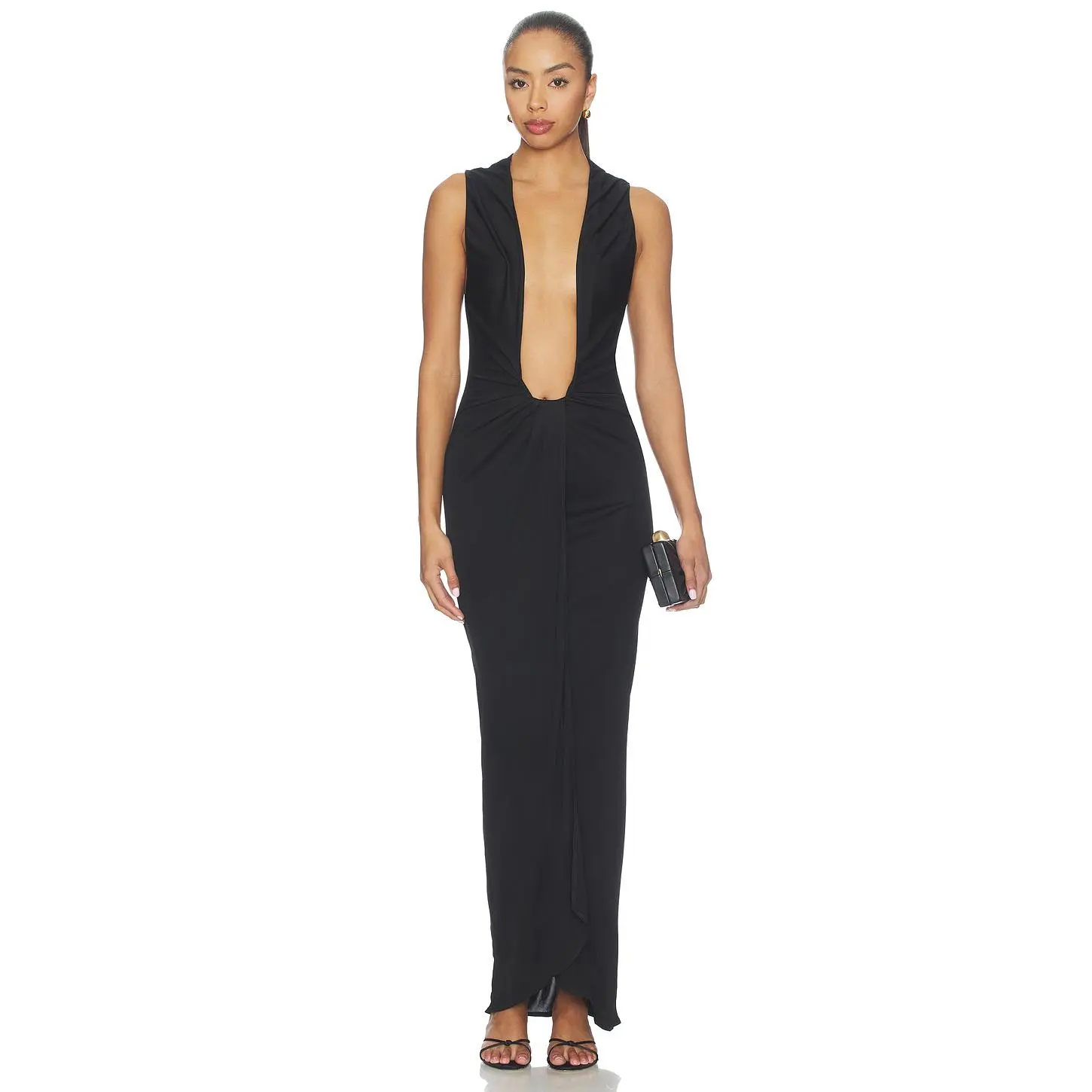 EAVES X Blake Evin Aylin Gown in Black