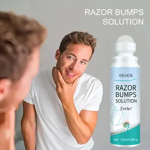 Shaving Rash Repair Roll-On Serum, Ingrown Hair & Razor Burn Treatment, Post-Shave Care Roll-On for Bikini Area, Face, Neck, Underarms & Legs, Soothes Skin After Shaving (3.38 fl oz)