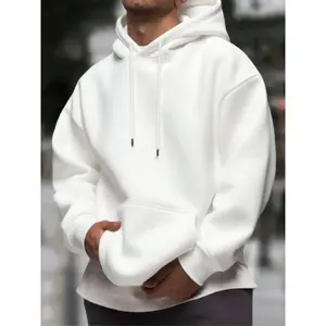 Oversized Navy Blue Hoodie - TikTokShopBlackFriday Deals FallWinterFashion, Comfortable Relaxed Fit Casual Pullover, Classic Solid Color Hooded Sweatshirt, Perfect for Daily Outfits or Layering, Trendy Aesthetic Streetwear, Viral TikTokShopFallDealsForYou