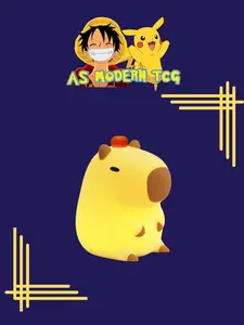 Cartoon Capybara Design Night Light