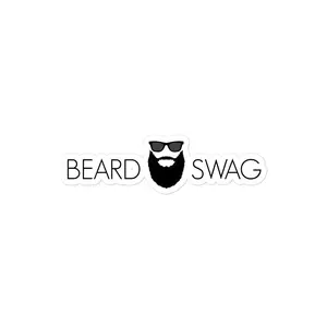 Beard Swag Logo Sticker